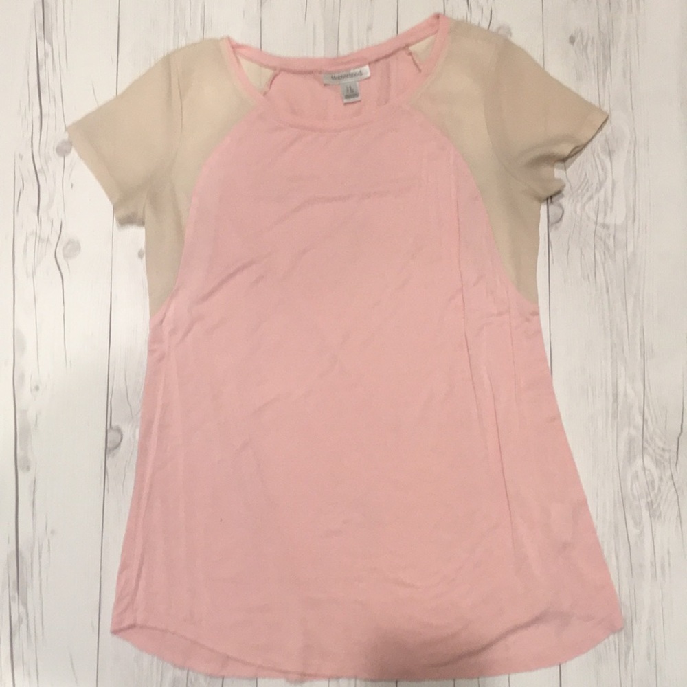 Motherhood Maternity Pink Shirt